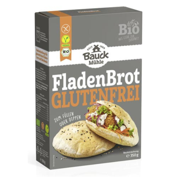 Pane piatto Preparato biologico Bauck  senza glutine
